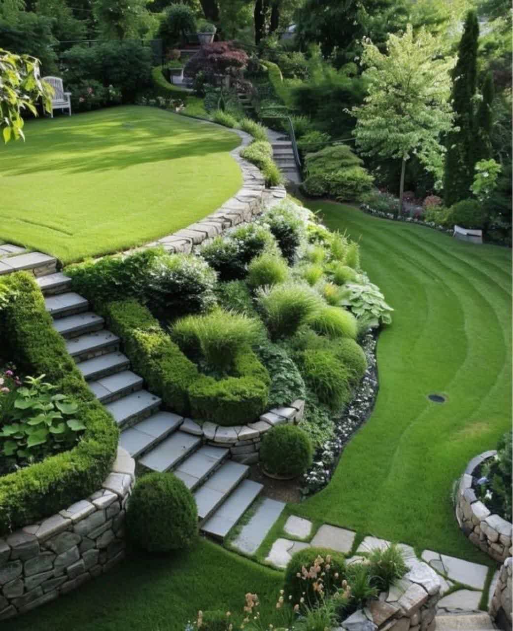 Зеленый сад